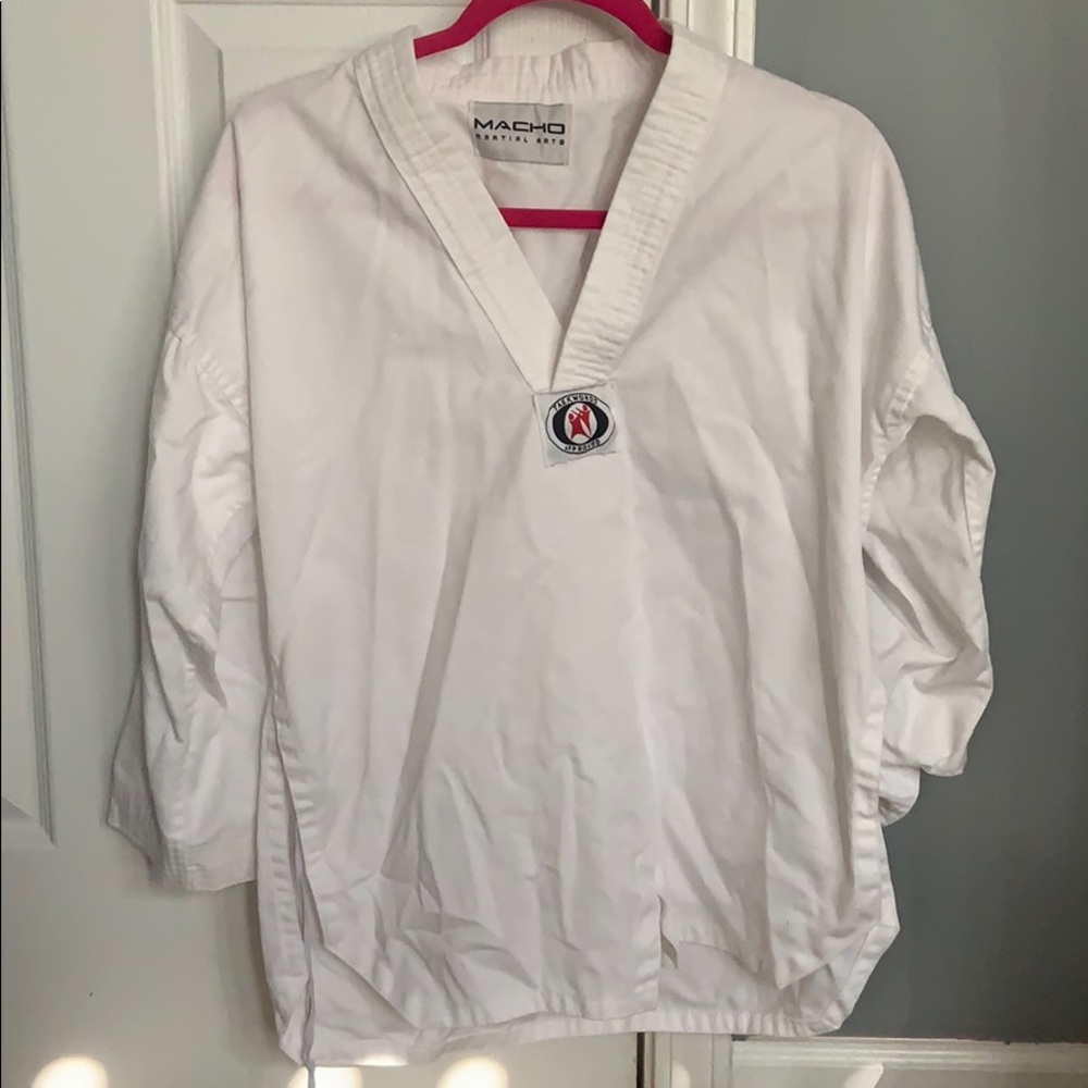 Taekwondo uniform top one size fits most MACHO